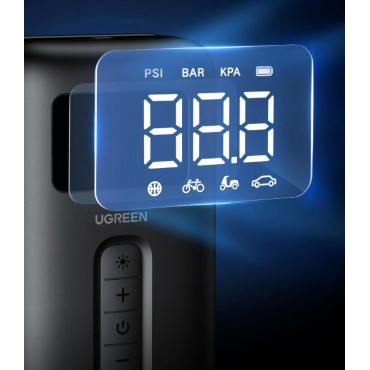 Luftkompressor 150PSI 10BAR med batteri og svart lommelykt