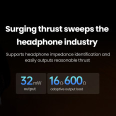 Audio Audio Adprovement USB-C Adapter för mini Jack 3.5mm svart