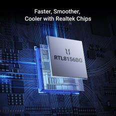 Adapter Network Card Ethernet USB-C - RJ45 2.5G Grå