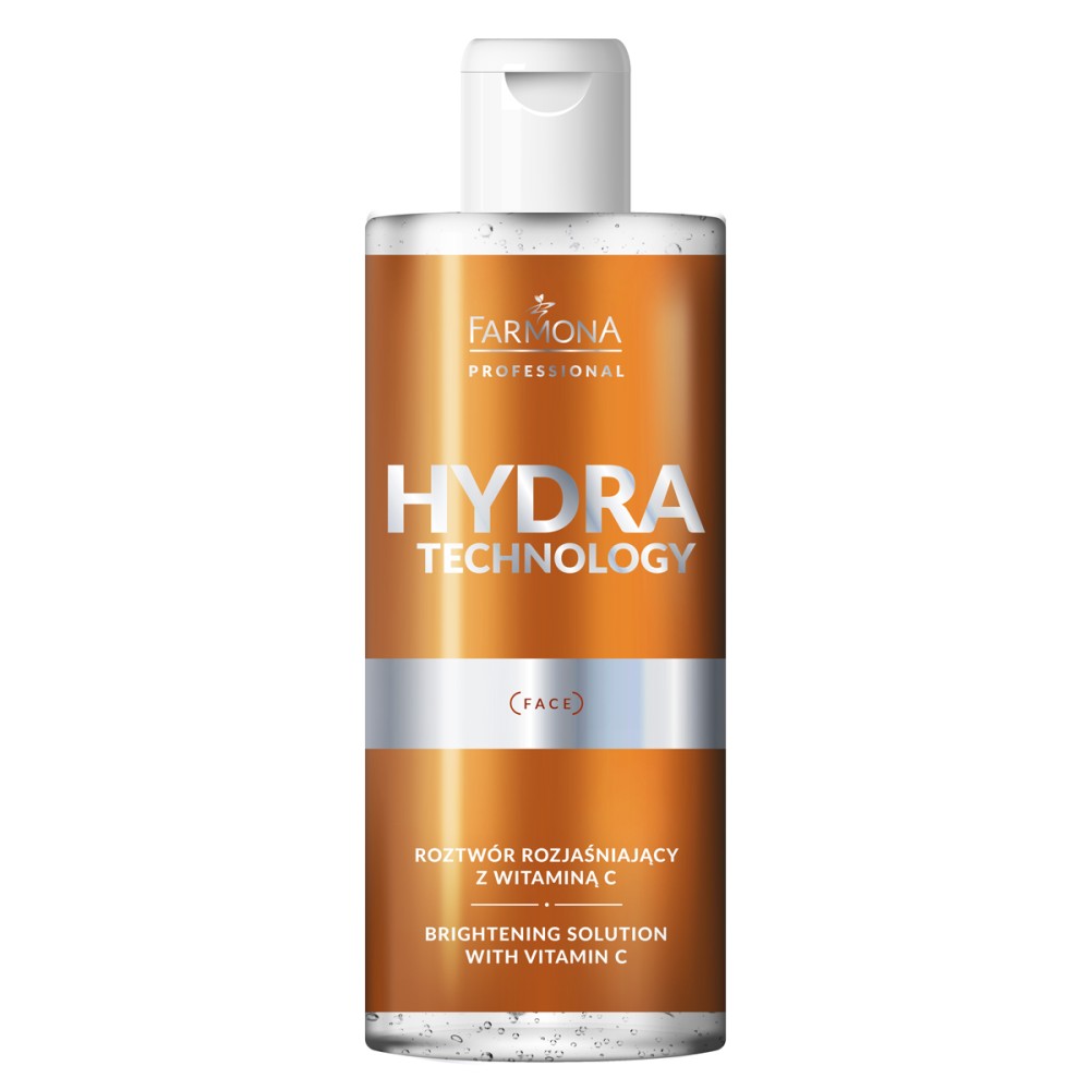 FARMONA HYDRA TECHNOLOGY Opklarende løsning med vitamin C 500 ml — forfra