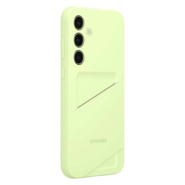 Originele kaartkaartsleufkast met kaartzak voor Samsung Galaxy A35 Groen
