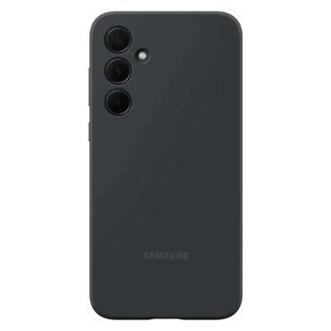 Caso original caso de silicone para Samsung Galaxy A35 Black