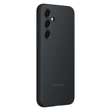 Caso original caso de silicone para Samsung Galaxy A35 Black