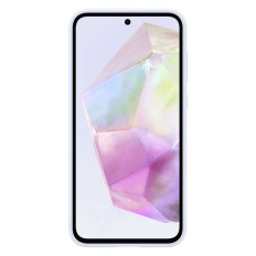 Caso original caso de silicone para samsung galaxy a35 azul