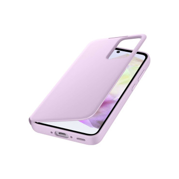Funda original de la billetera Vista inteligente con Samsung Galaxy A35 VIOLET