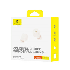 Trådløst hodetelefoner Bowie E18 TWS ENC IPX4 USB-C White