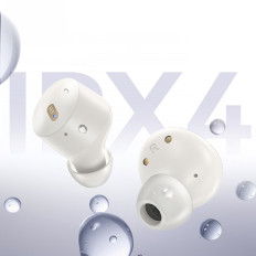 Brezžične slušalke Bowie E18 TWS ENC IPX4 USB-C bela