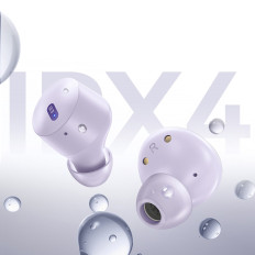 Brezžične slušalke Bowie E18 TWS ENC IPX4 USB-C Purple