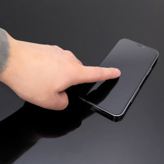 Γυαλί 9 ώρες για το Samsung Galaxy A35 με μαύρο πλαίσιο