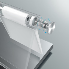 Stůl Stojan Stánek Držák Držák Držák 95x85mm černá