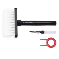 3in1 Keyboard and headphone cleaning kit with keyboard puller