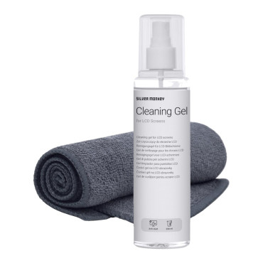 Sett med LCD-skjermen Rengjøring Gel 250ml + Microfiber Cloth