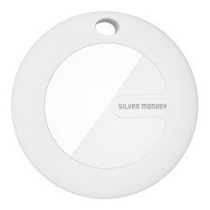 Značka lokátor kompatibilný s Apple FindMy Bluetooth 5.2 Rozsah 100m biely