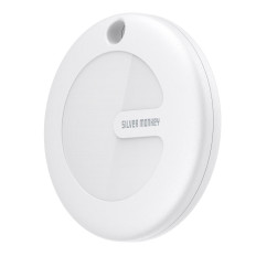 Značka lokátor kompatibilný s Apple FindMy Bluetooth 5.2 Rozsah 100m biely