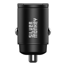 Carregador de carro para 30W 1x USB-C PD 1xUSB-A QC 2x Nove