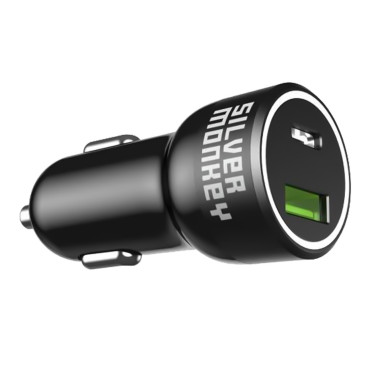 Billader 1xUSB-C 1XUSB-A...