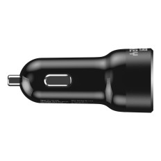 Chargeur de voiture 1xusb-C 1xusb-A 45W PD QC QC Noir
