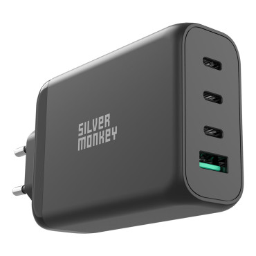GAN 130W 3X USB-C PD 1x...