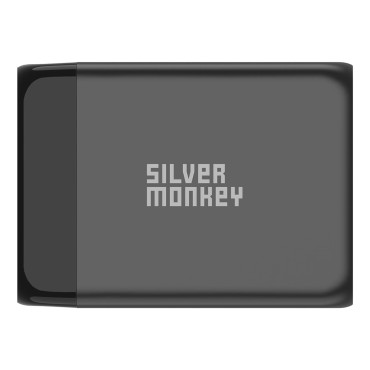 Strong GAN 200W Sieťová nabíjačka s 3xusb-C PD PD USB-A QC 3.0 čiernym káblom