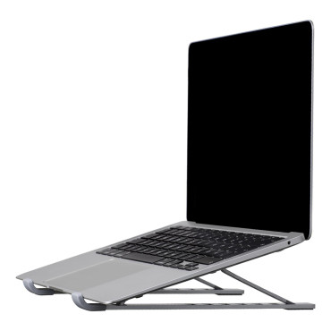 BLANC stand for laptop tablet ergonomic folding silver