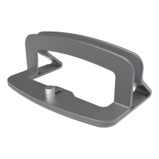 Stand de bureau Vertical pour ordinateur portable en argent