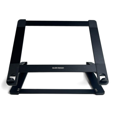 Stand de support pour une tablette d'ordinateur portable jusqu'à 17,3 '' aluminium noir