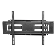 Soporte de pared inclinado al monitor VESA hasta 50 kg de negro