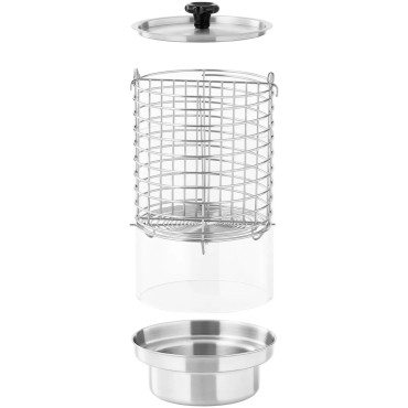 Recipientes de flor de aquecedor de documentos quentes para 30 salsichas 450 W