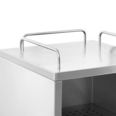 Aquecedor de gabinete para xícaras de xícaras em 72 xícara 140 w
