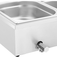 Bemar Dish Heater Varme Buffet med 3 x GN Shield 1/2 2000 W