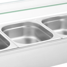 Bemar Dish Heater Varme Buffet med 3 x GN Shield 1/2 2000 W