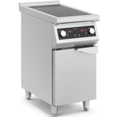 Indukcijas virtuve 2 Brīvi stāvošs deglis ar 400 V 8500 W Cabbel