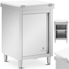 Fooding cabinet detached with a steel cutting board 60 x 60 cm