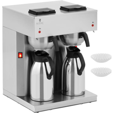 Kaffebryggare 2 Termoser 2 L 2 x 1900 W