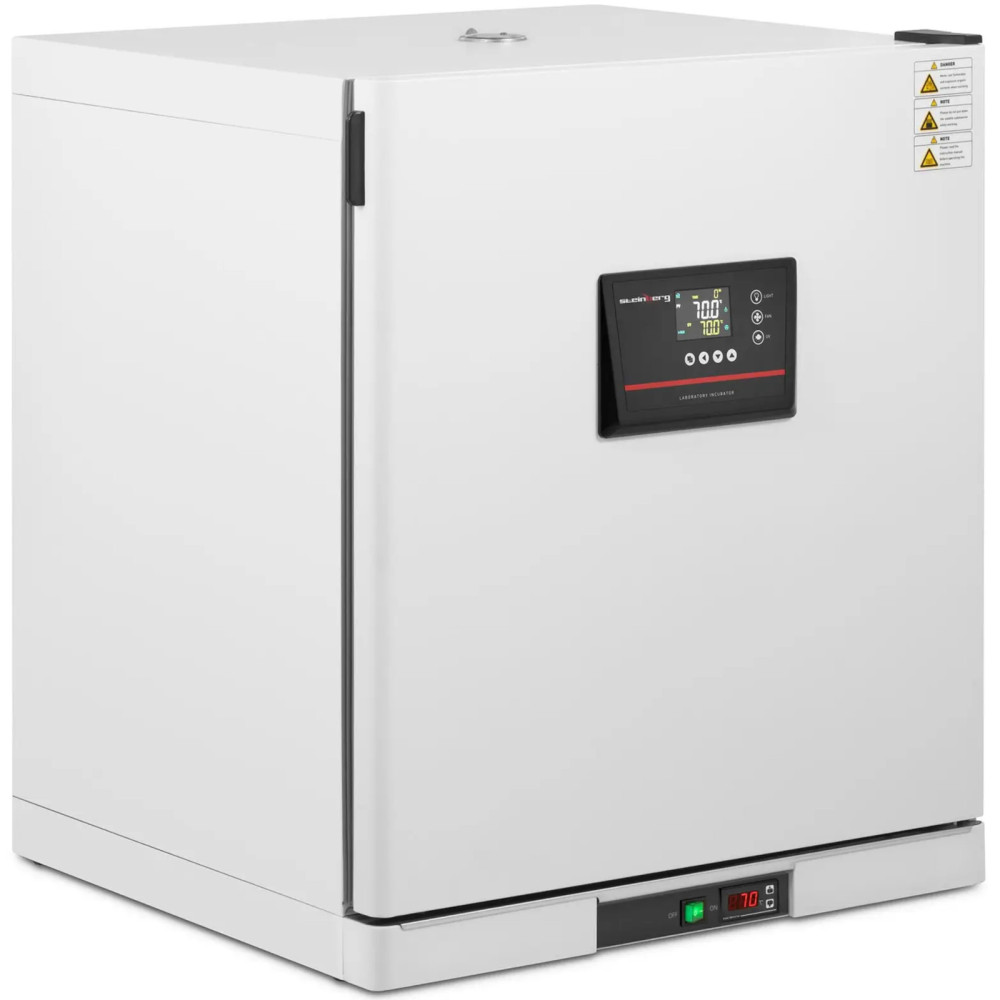 Laboratorieinkubator av therman glasset med tvungen luftcirkulasjon 70c 210 l