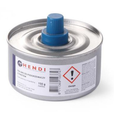 Επικόλληση καυσίμου για θερμαντήρα τροφίμων μπορεί με κόμπο 145ml 24pcs. - Hendi 193693