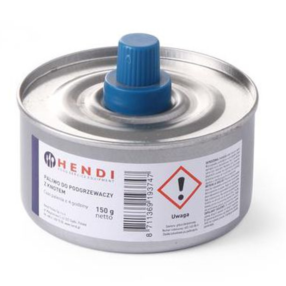 Degvielas ielīmēšana pārtikas sildītājam var ar mezglu 145ml komplektu 24gabi. - Hendi 193693 Degvielas ielīmēšana pārtikas sildītājam var ar mezglu 145ml komplektu 24gabi. - Hendi 193693