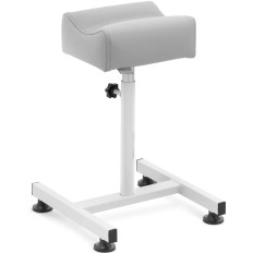 Kozmetická nožka pre pedikúru 24x22cm vysoká. 47-67cm - sivá