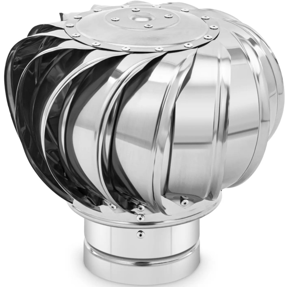 Izgatavošanas kaudze no tērauda ventilācijas. 12 cm