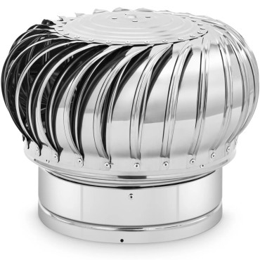 Fôringshode ventilasjon av stål. 30 cm