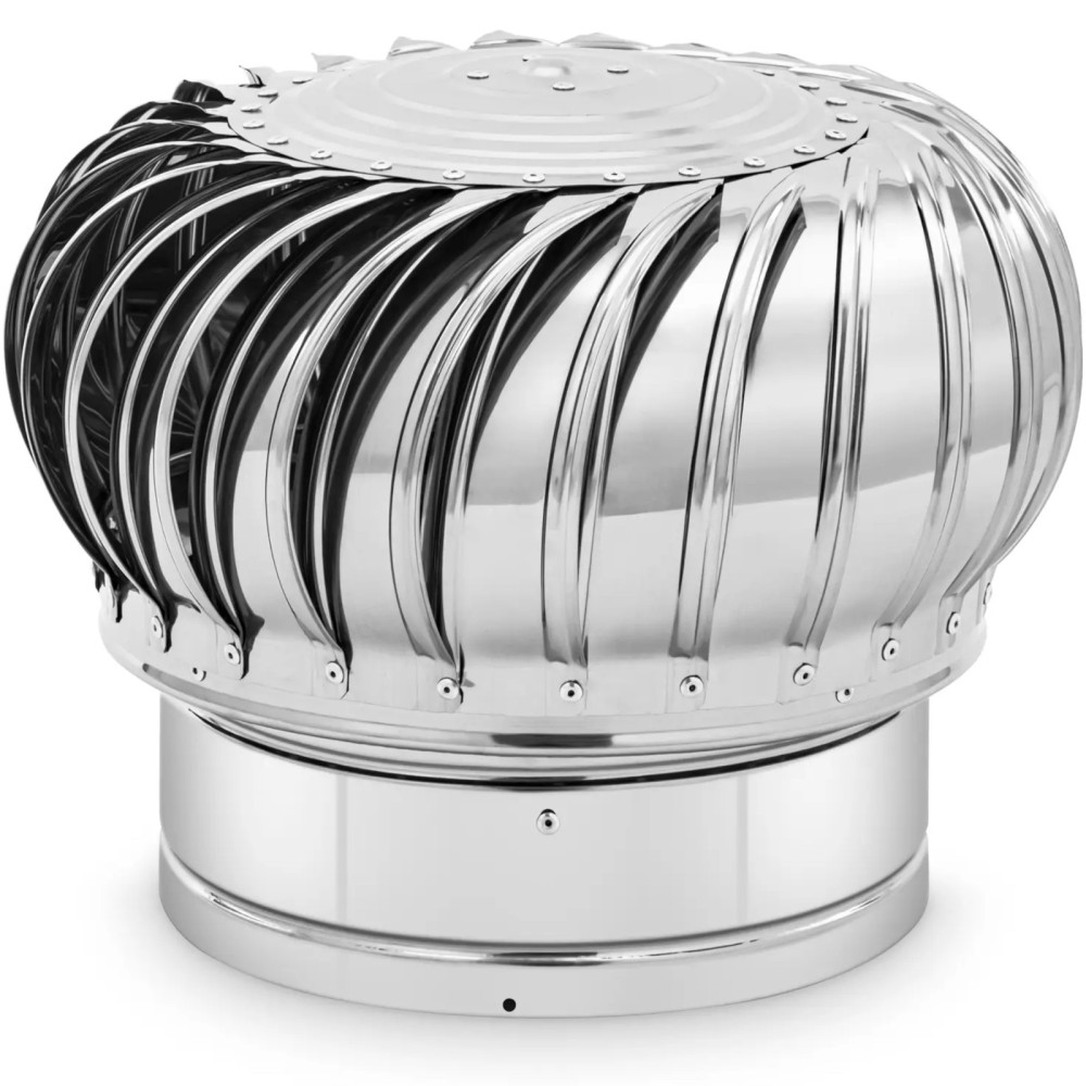 Montagem de alimentação de ventilação feita de aço. 30 cm