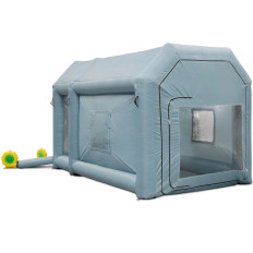 Cabina de la cámara de pintura inflable con un ventilador 4 x 2.5 x 2.5 m