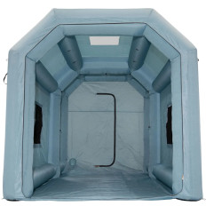 Cabine van de verfkamer opblaasbaar met een ventilator 4 x 2,5 x 2,5 m