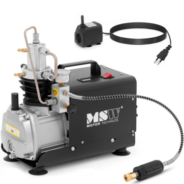 Compressor de ar comprimido com pcp 300 bar 230 V 1800 resfriamento de água