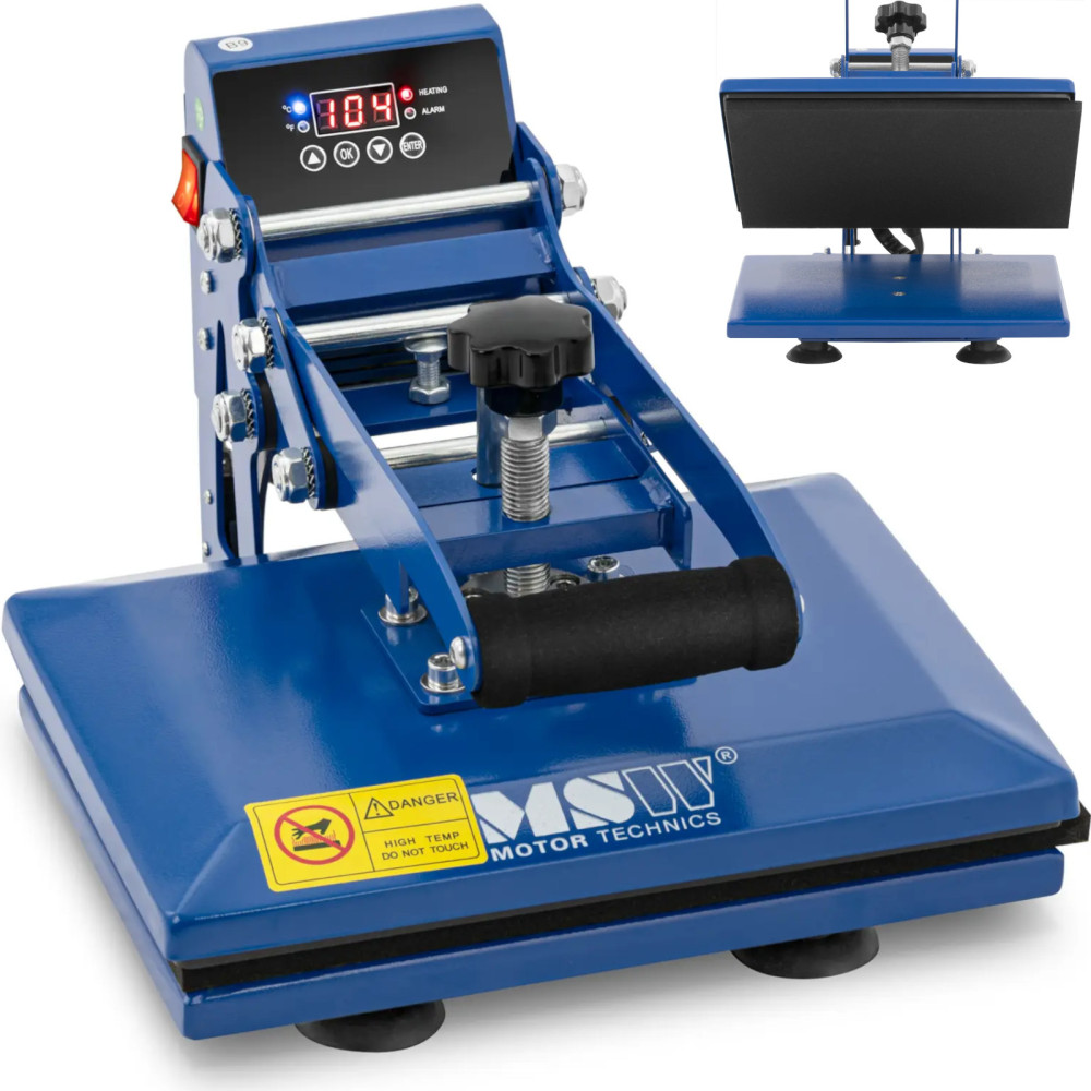 Pressa a trasferimento termico per camicie LCD a sublimazione 23 x 30 cm 0-250C