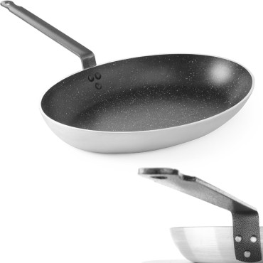 Ribe cvrtje z marmoriranim premazom Oval 280x400mm - Hendi 627716