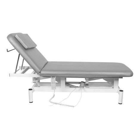 Table de massage électrique 079 1 intens. Gris — vue latérale