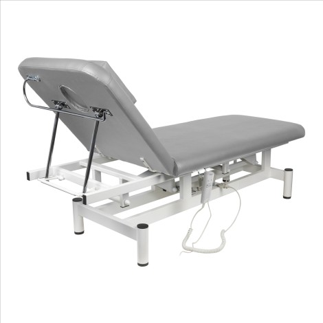 Elektrisk massagebänk 079 1 intens. Grå — sidosida
