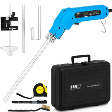 Termisk kniv för skärning av polystyren med en 250 mm 500C 250 W Guide - Set