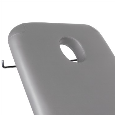 Table de massage électrique 079 1 intens. Gris — gros plan surface